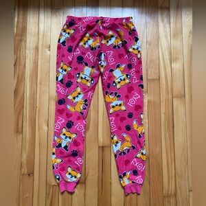 Low waisted pink skinny pyjama